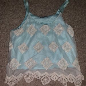 Forever 21 sheer tank top